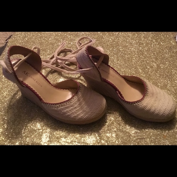 πβοΈπβοΈ ANNE KLEIN WOVEN KNIT LOOK SHOES βοΈβ¦ - Picture 5 of 8